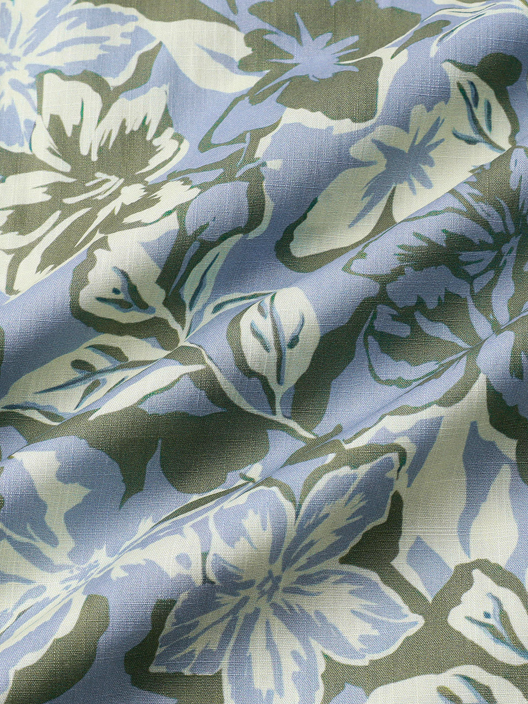 Chemise Homme à Imprimé Floral Hawaïen Décontractée d’Été Style Vacances Manches Courtes