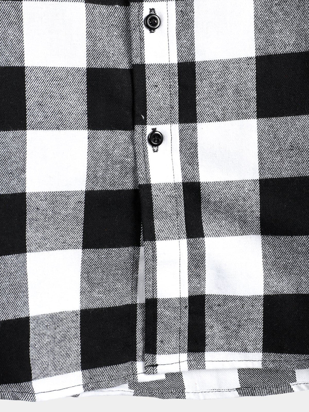 Chemise coupe classique en flanelle à carreaux