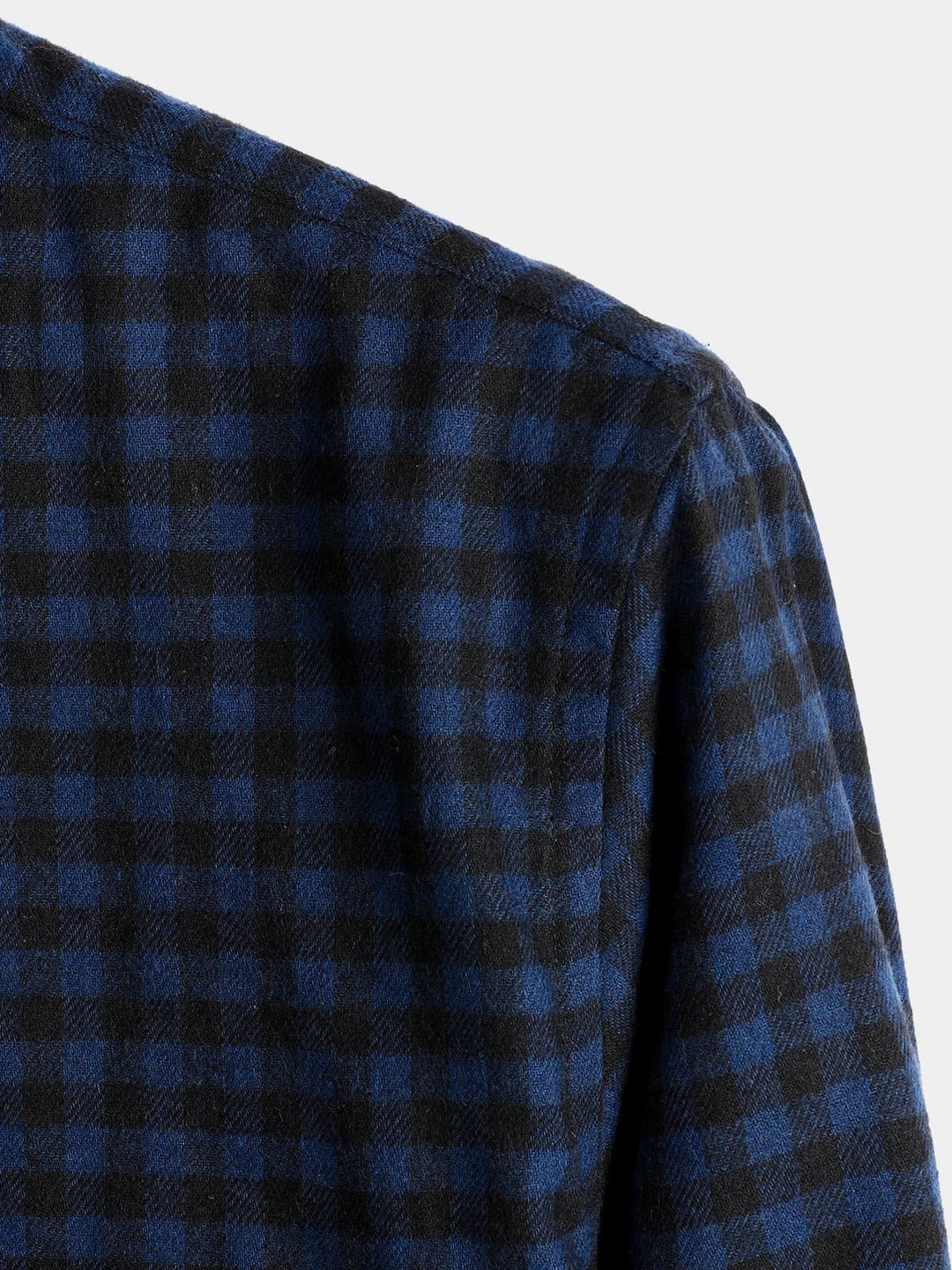 Chemise coupe classique en flanelle à carreaux