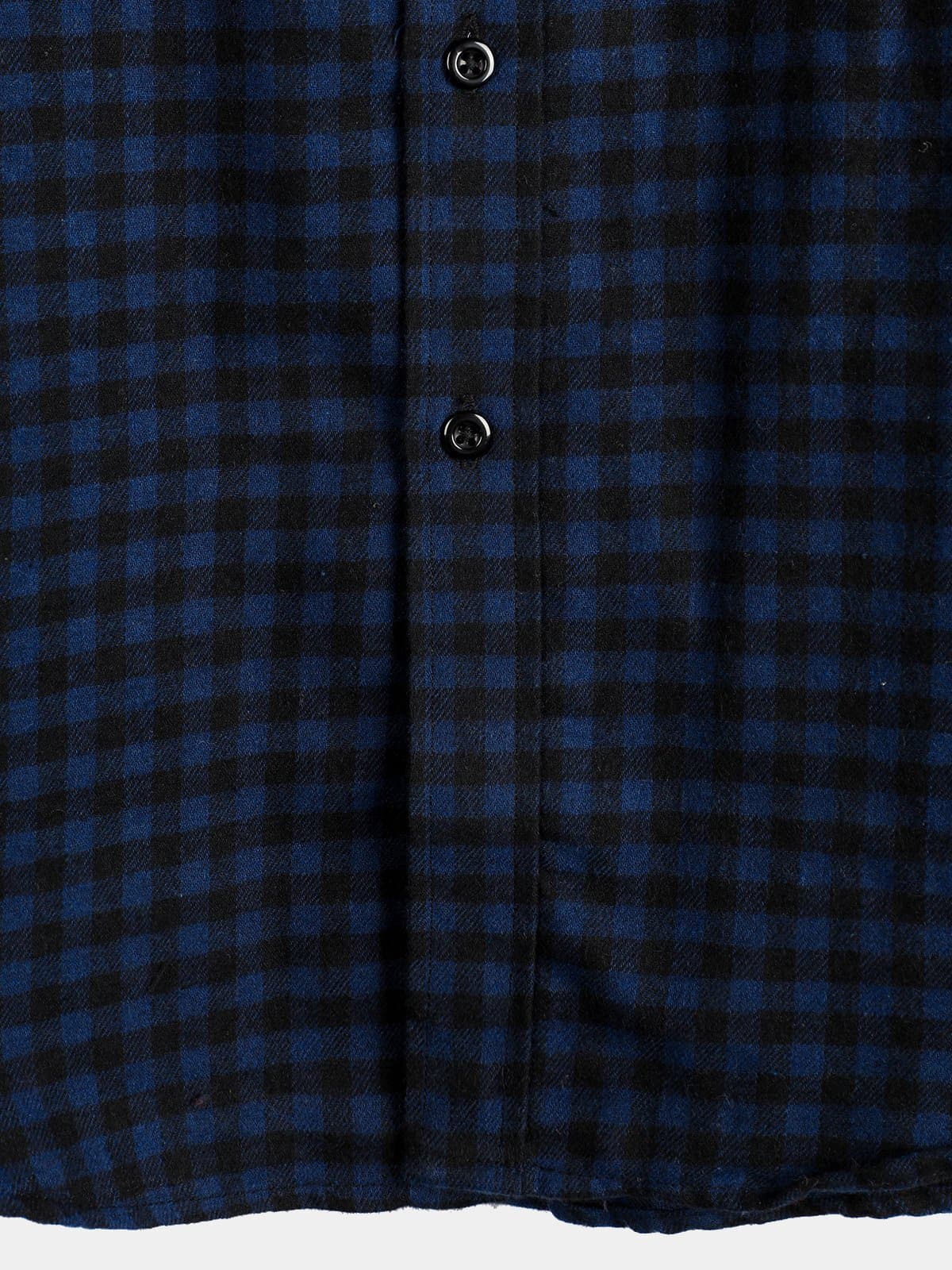 Chemise coupe classique en flanelle à carreaux