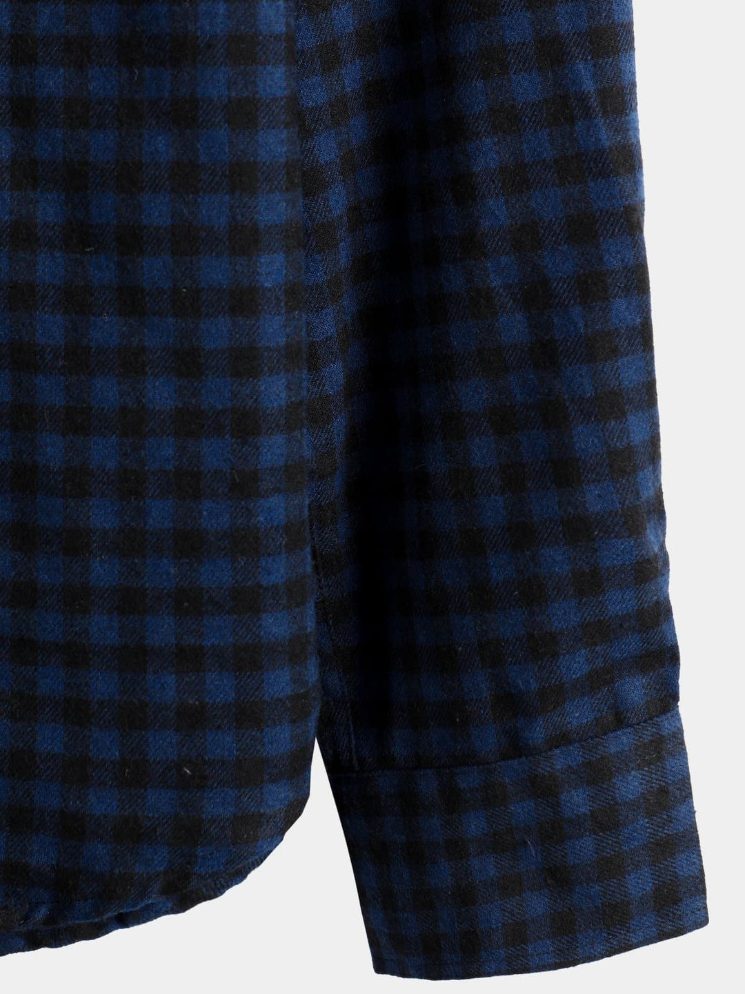 Chemise coupe classique en flanelle à carreaux