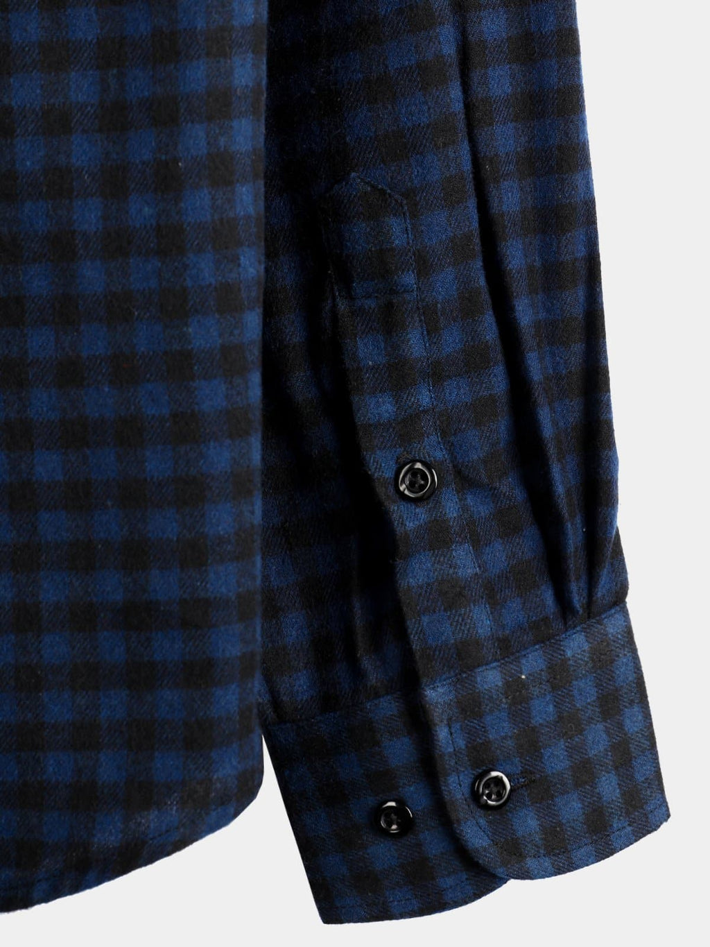 Chemise coupe classique en flanelle à carreaux