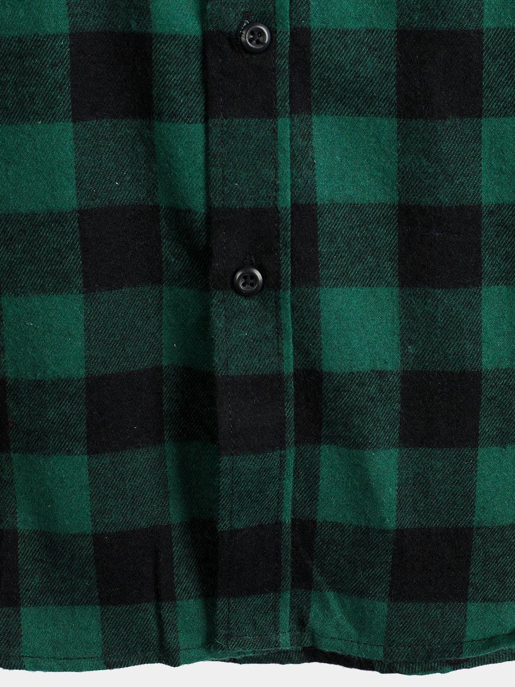 Chemise coupe classique en flanelle à carreaux