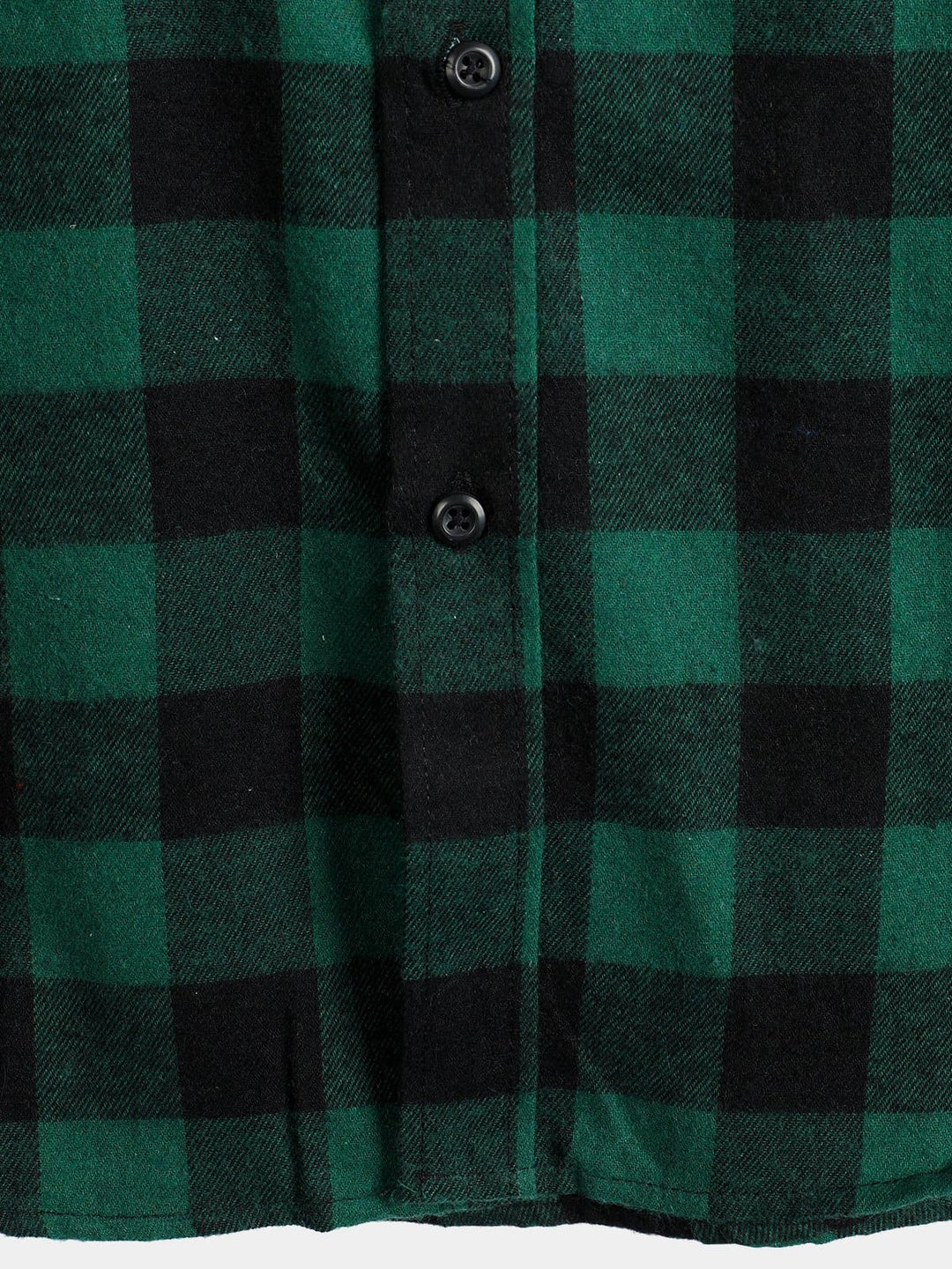 Chemise coupe classique en flanelle à carreaux
