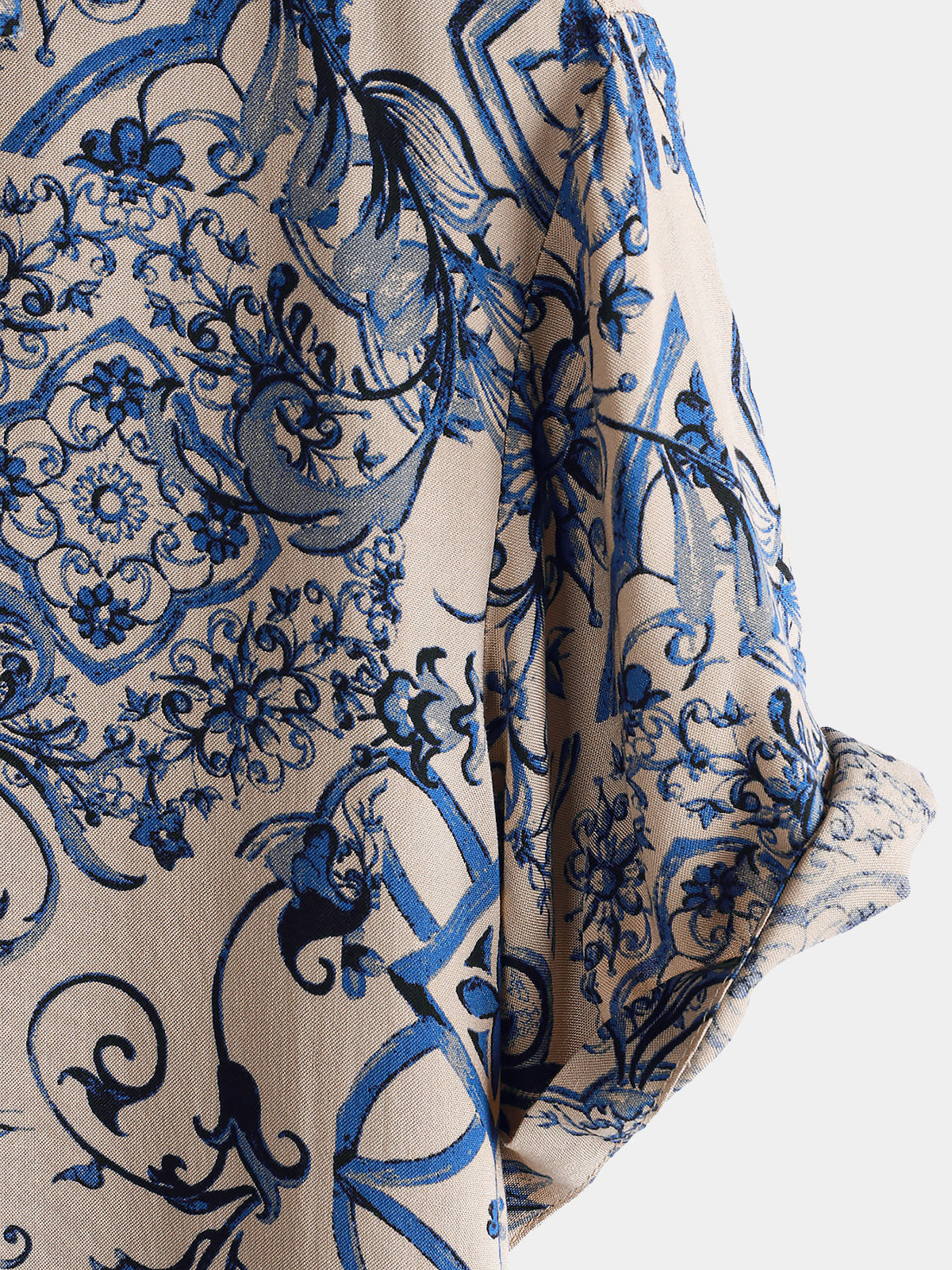 Chemise hawaïenne à manches courtes pour homme, motif floral, idéale pour la plage ou l'été