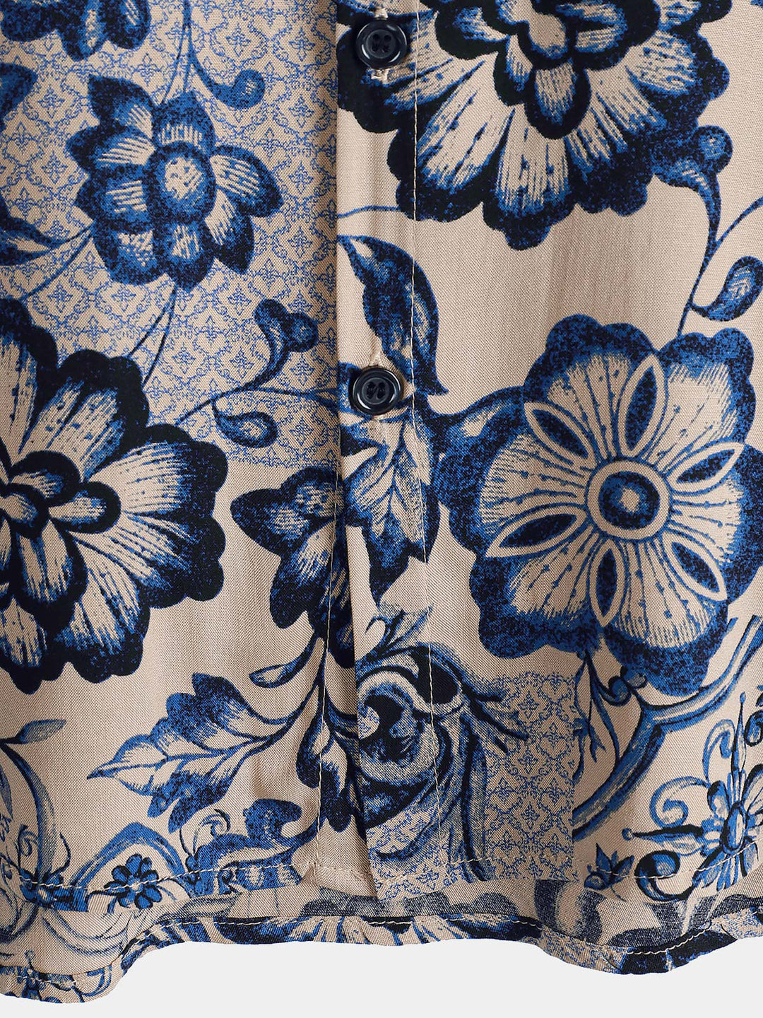 Chemise hawaïenne à manches courtes pour homme, motif floral, idéale pour la plage ou l&