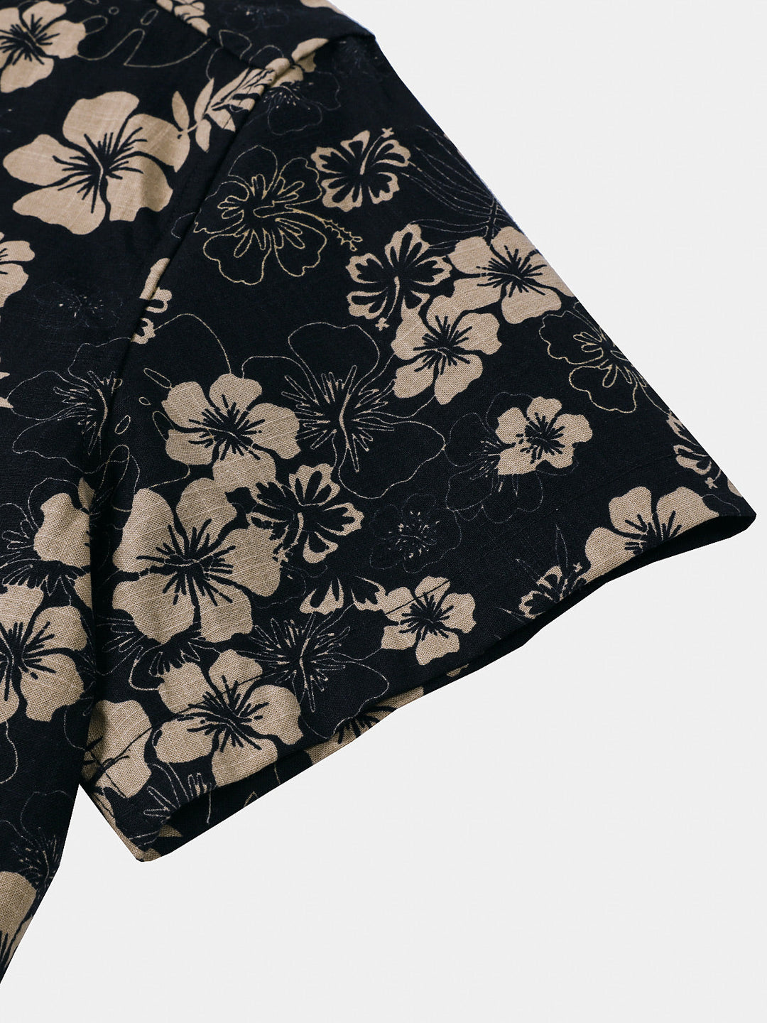 Chemise Homme à Imprimé Floral Style Resort Décontractée d’Été Manches Courtes