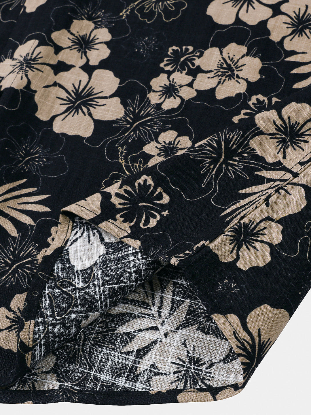 Chemise Homme à Imprimé Floral Style Resort Décontractée d’Été Manches Courtes