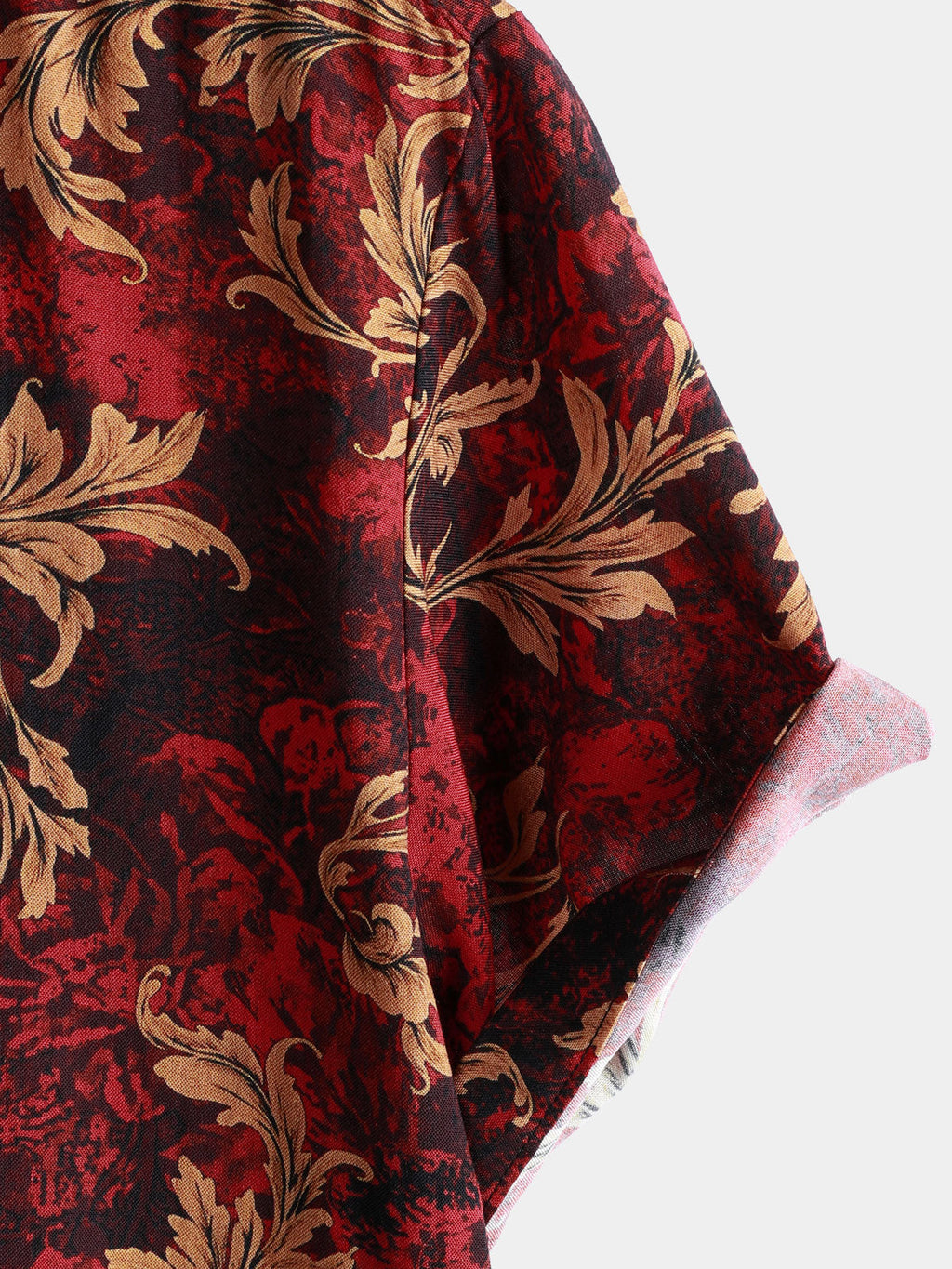 Chemise Homme Fleurie Vintage Manches Courtes Style Hawaïen Été