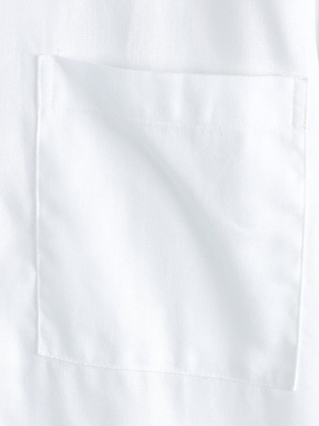 Chemise à manches courtes en coton et lin avec poches poitrine pour hommes