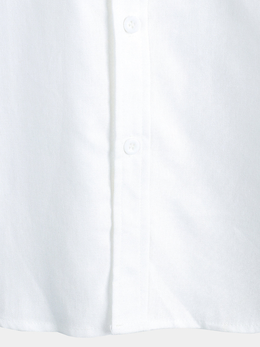 Chemise à manches courtes en coton et lin avec poches poitrine pour hommes