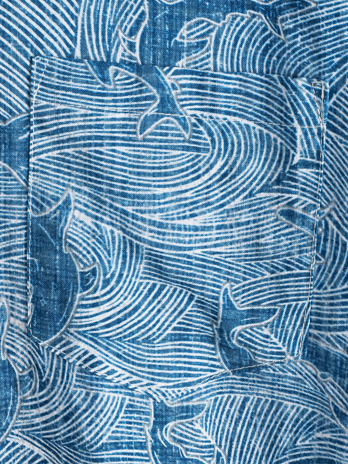 Chemise hawaïenne à manches courtes pour homme, motif requin océan, été