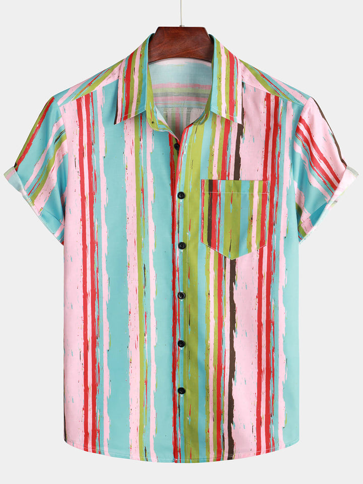 Chemise à manches courtes d&