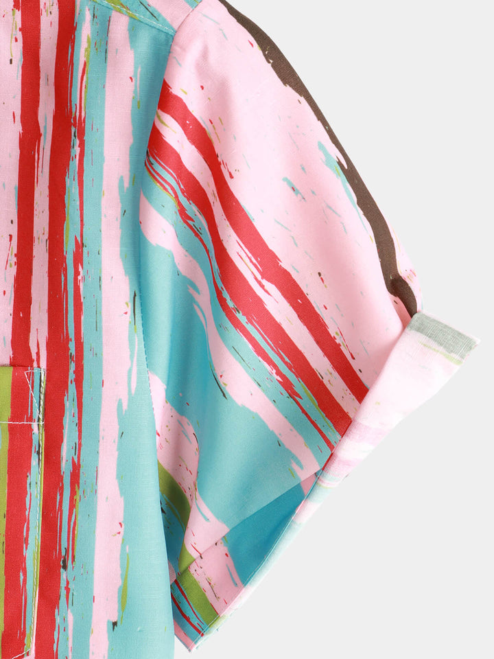 Chemise à manches courtes d&