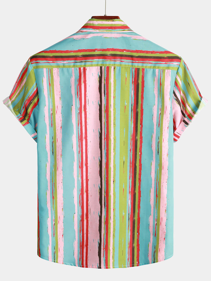 Chemise à manches courtes d&