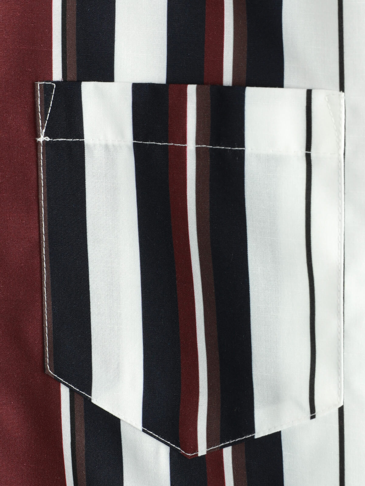Chemise décontractée à manches courtes à rayures vintage pour hommes