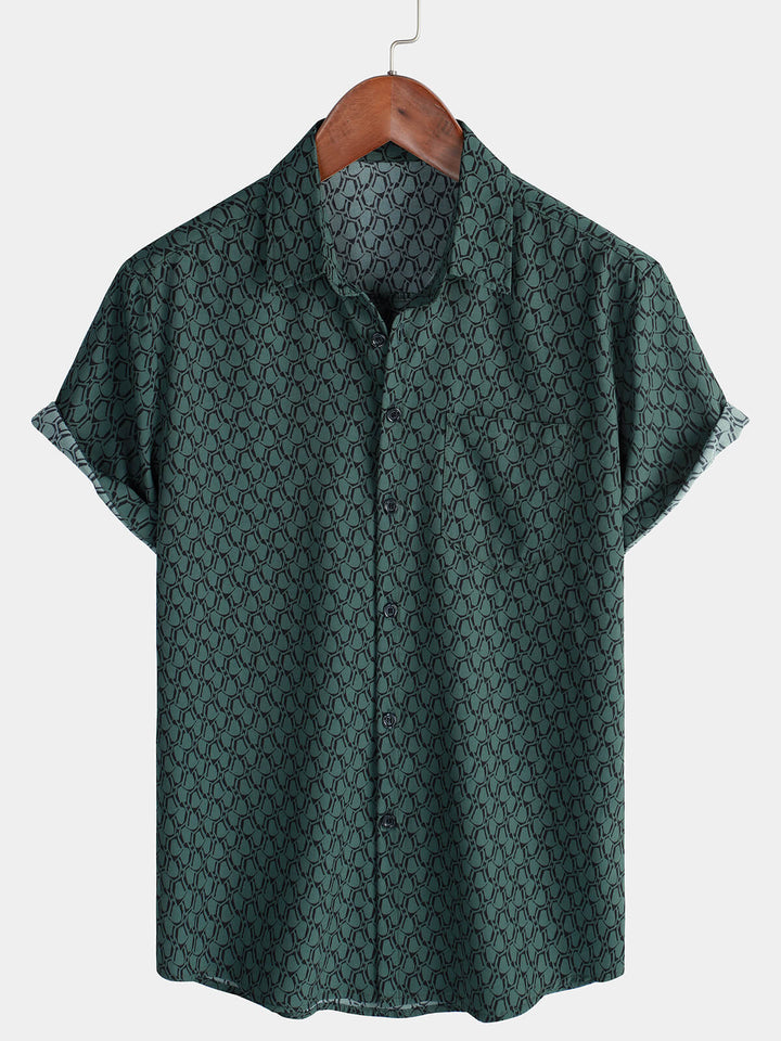 Sylvain — Chemise Verte Casual