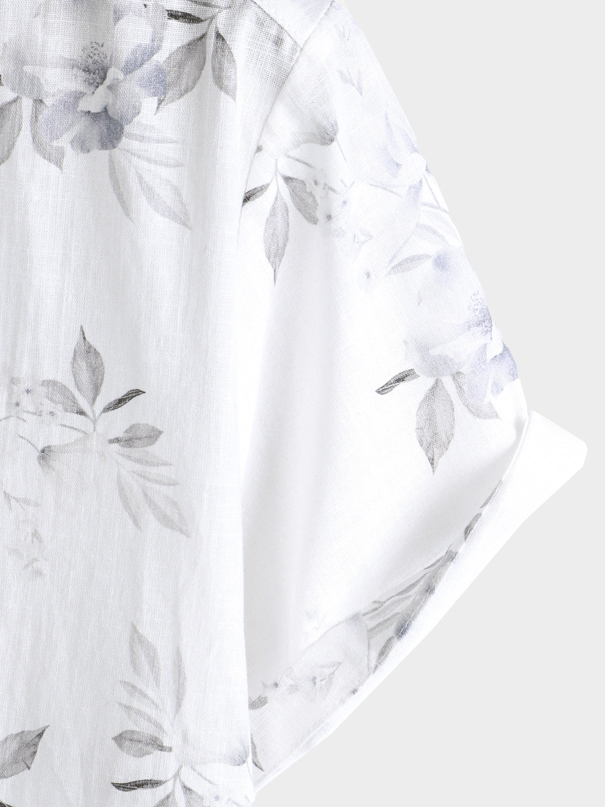 Chemise à Manches Courtes Imprimée Florale pour Homme