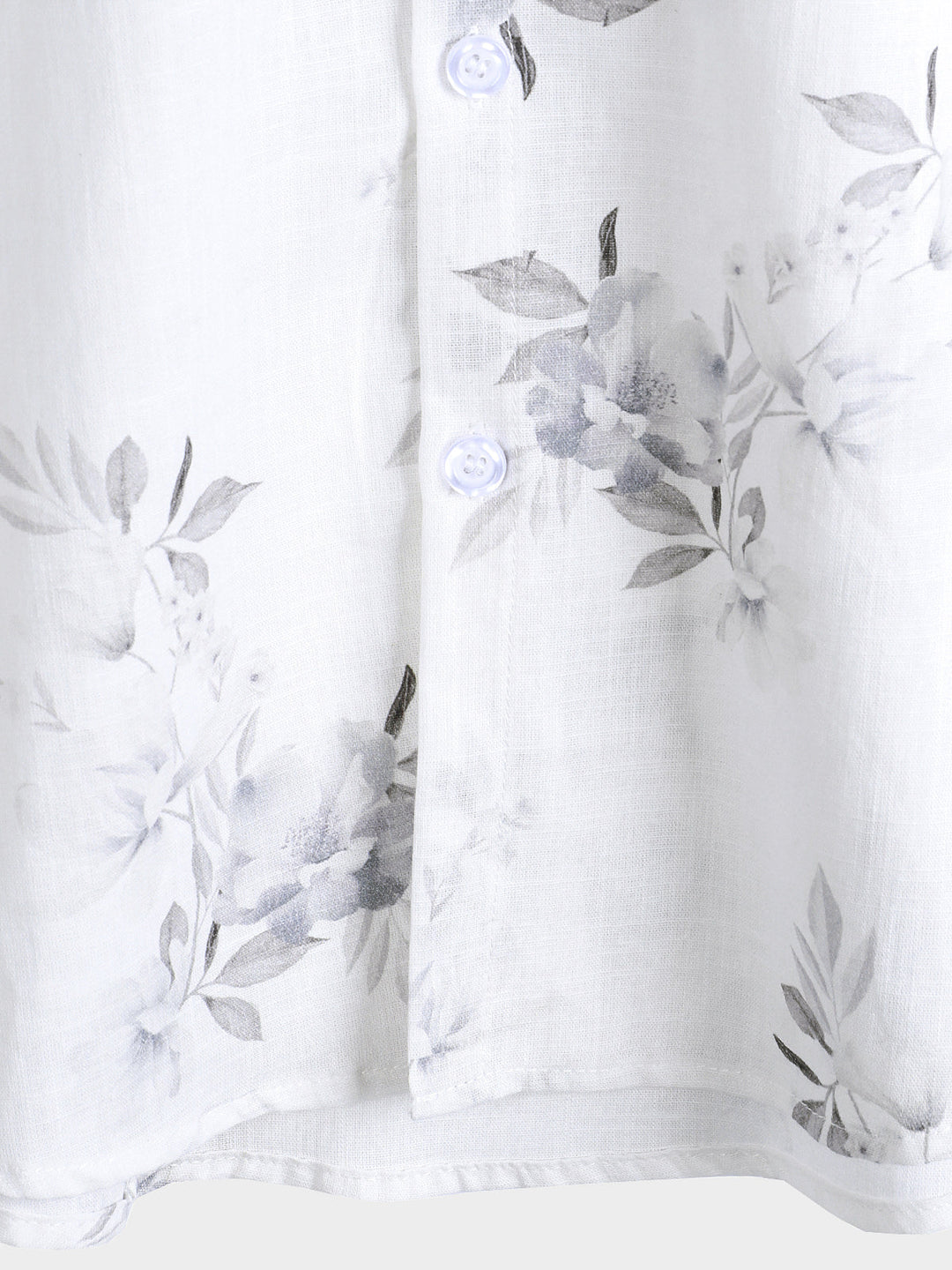 Chemise à manches courtes à imprimé floral élégant pour hommes