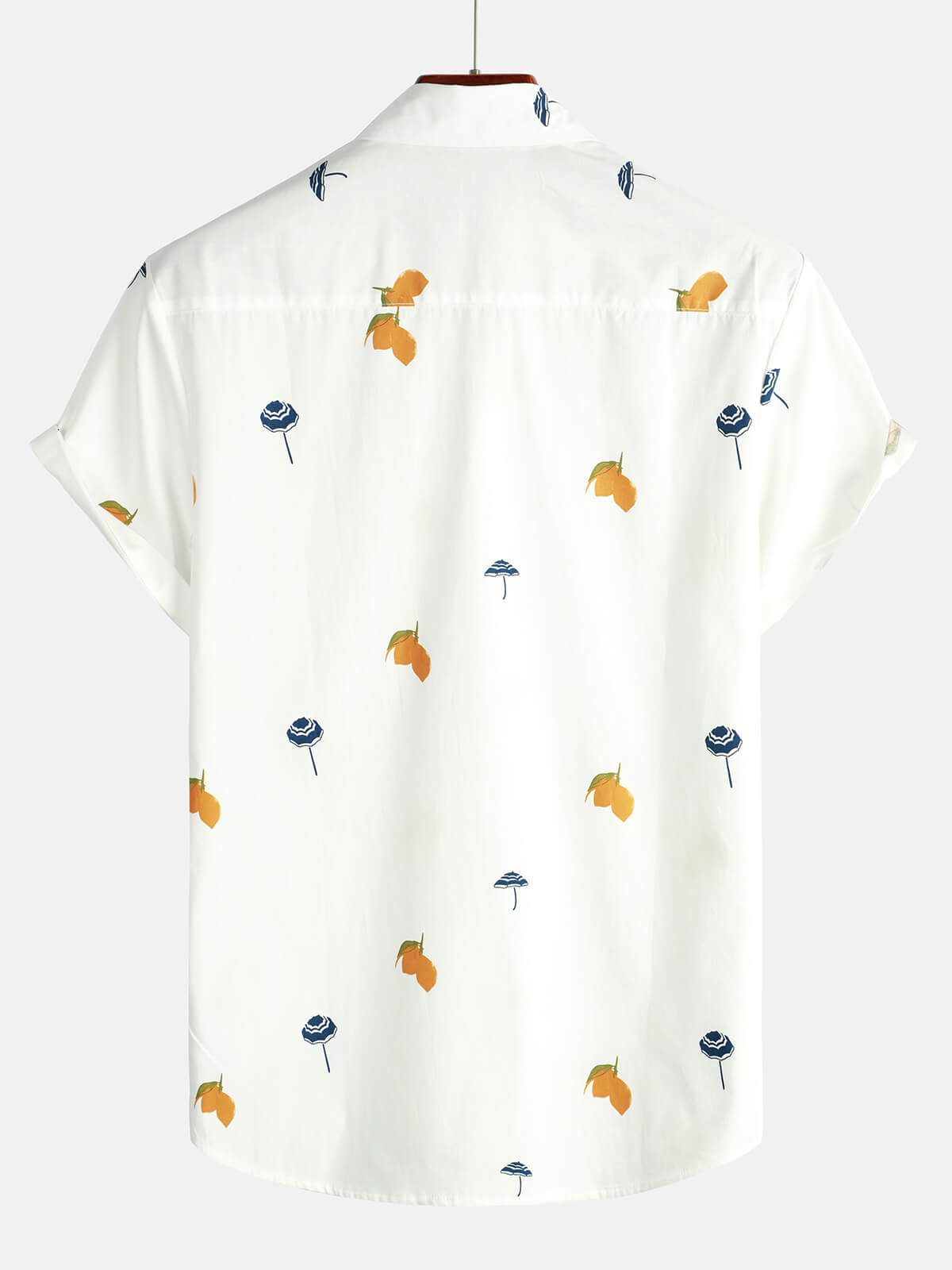 Chemise d'Été à Manches Courtes pour Homme, Boutons, Plage, Vacances