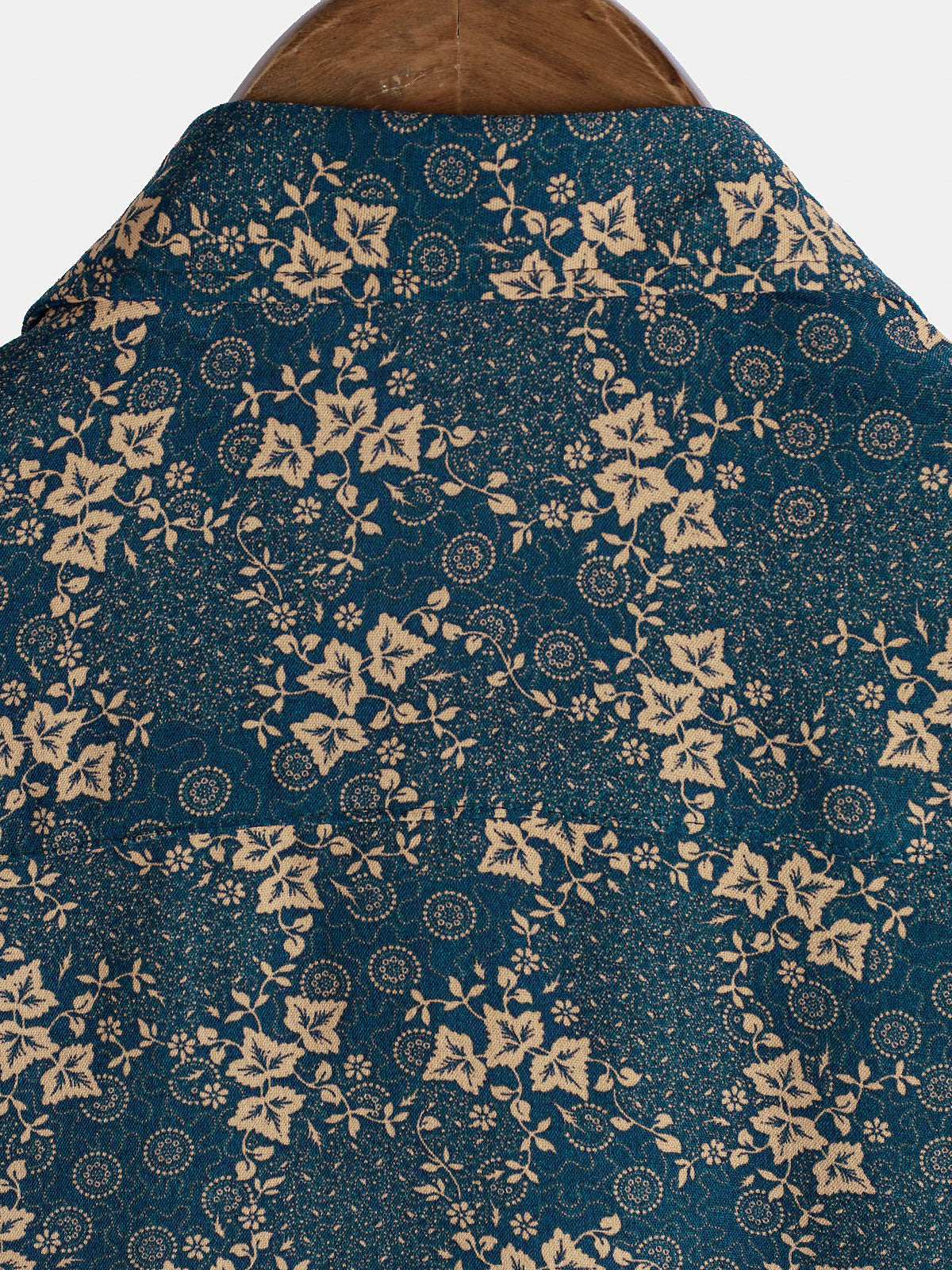 Chemise d'été à imprimé rétro pour homme avec poche
