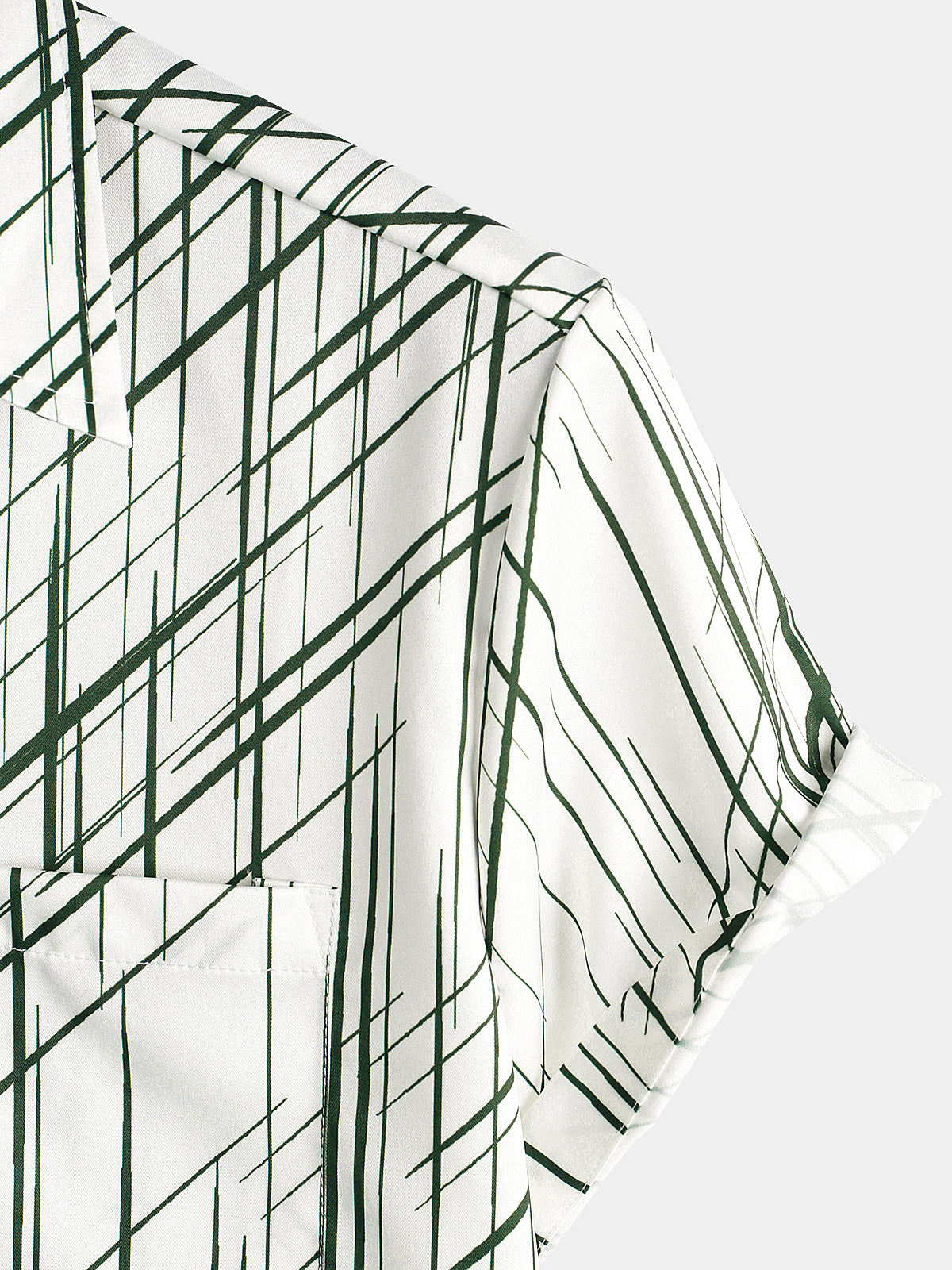 Chemise hawaïenne à manches courtes homme cocotier