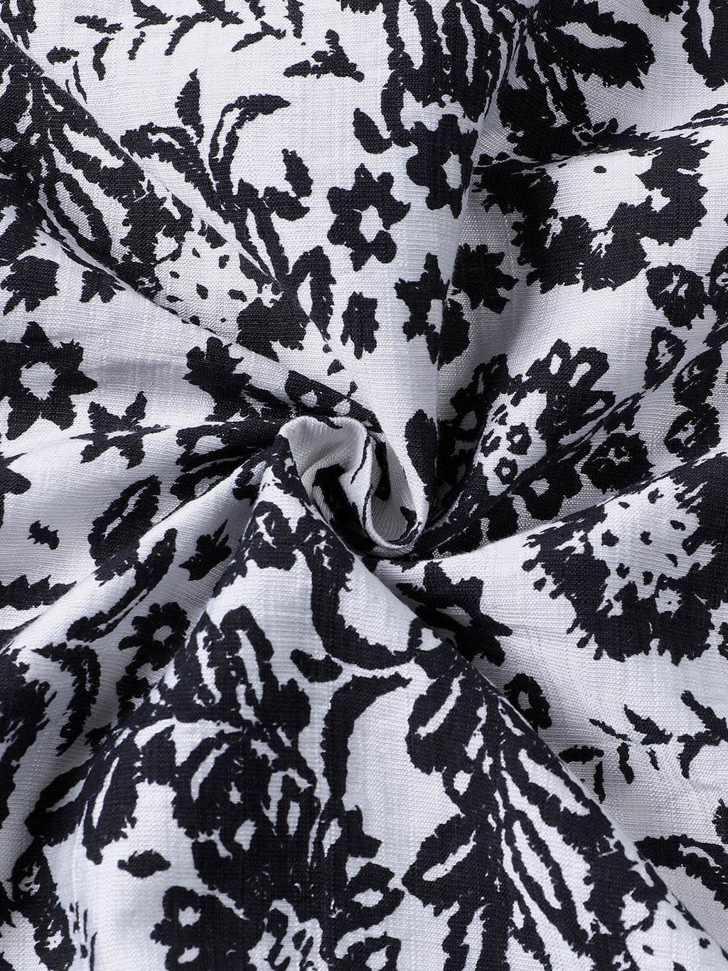 Chemise Homme Décontractée à Manches Courtes à Imprimé Floral