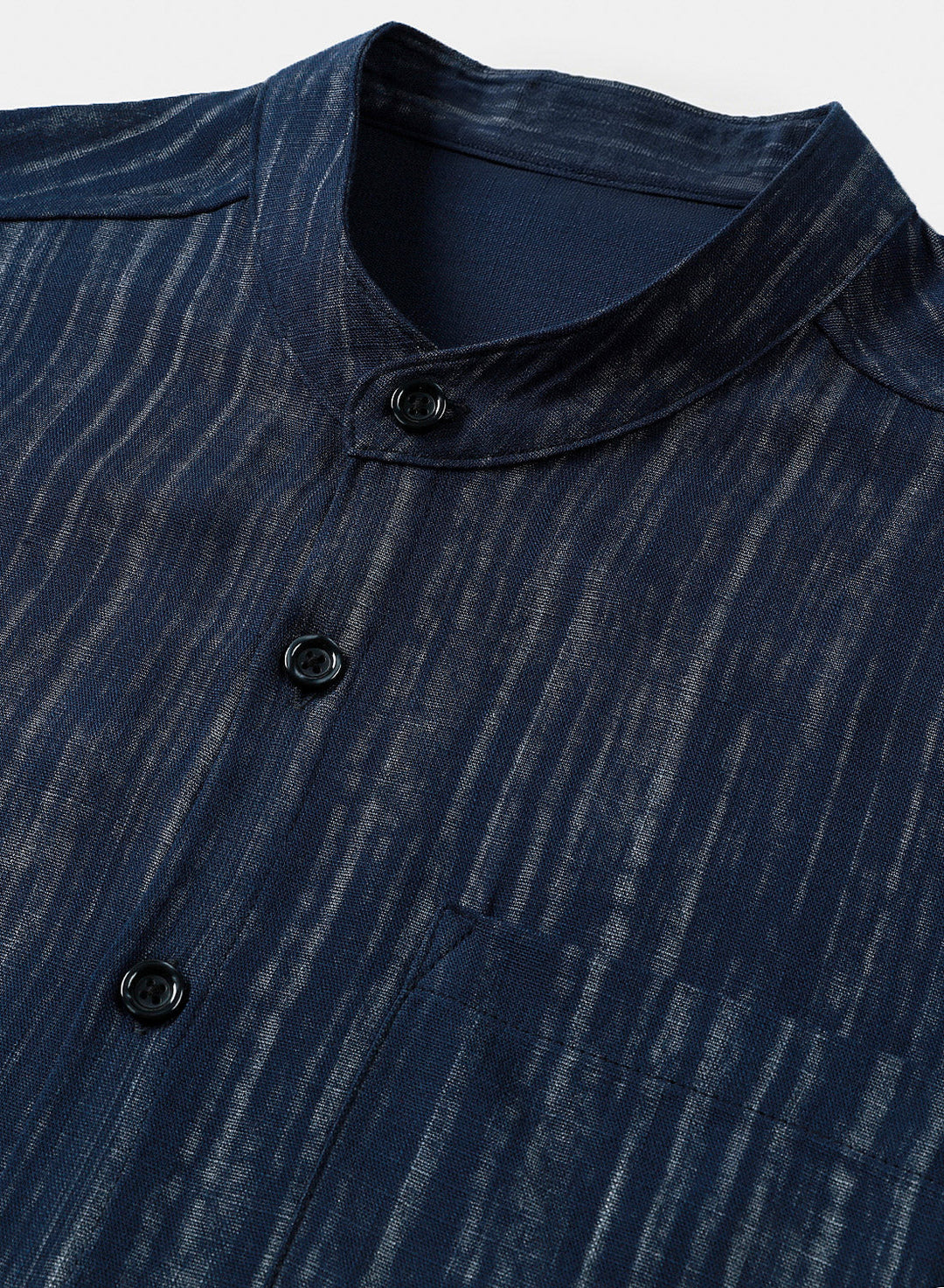 Chemise Homme Texturée Légère et Respirante Décontractée Manches Courtes