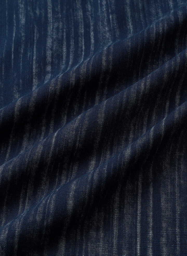 Chemise Homme Texturée Légère et Respirante Décontractée Manches Courtes