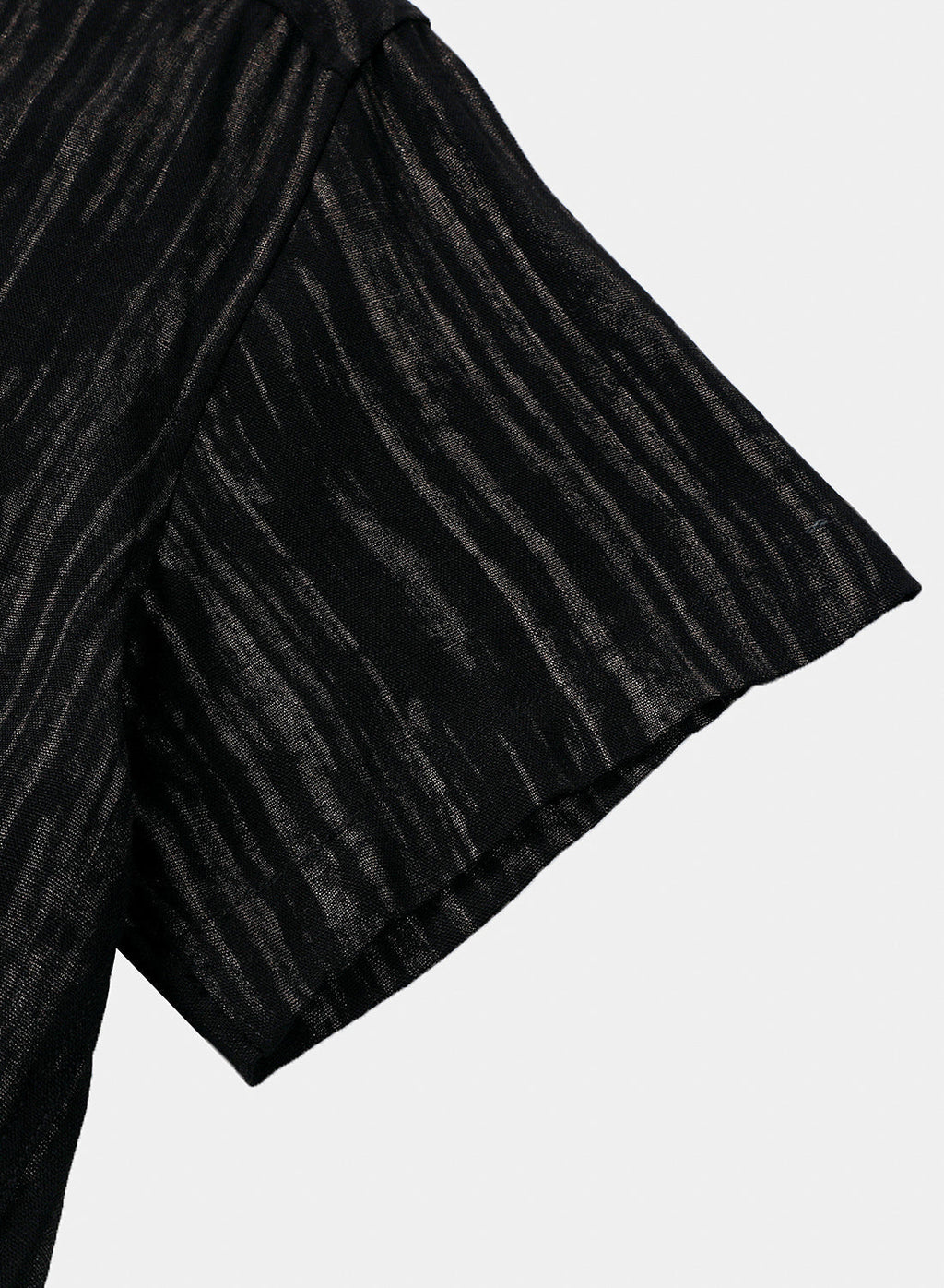 Chemise Homme Décontractée à Rayures Manches Courtes