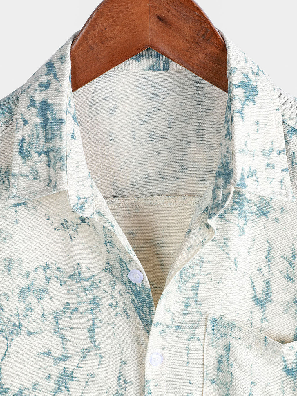 Chemise d'été à manches courtes pour homme, style décontracté, beige, style vintage
