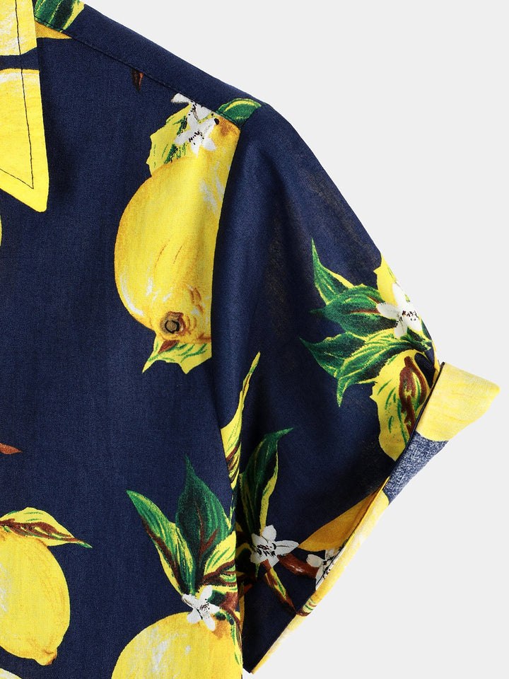 Chemise à manches courtes de vacances d&