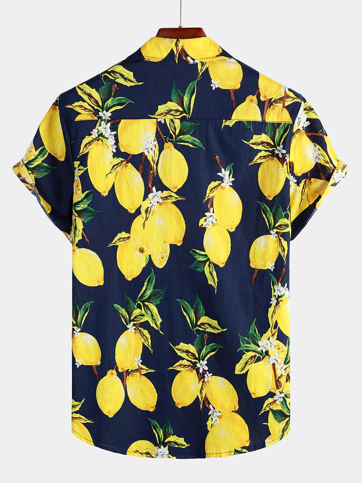 Chemise à manches courtes de vacances d&