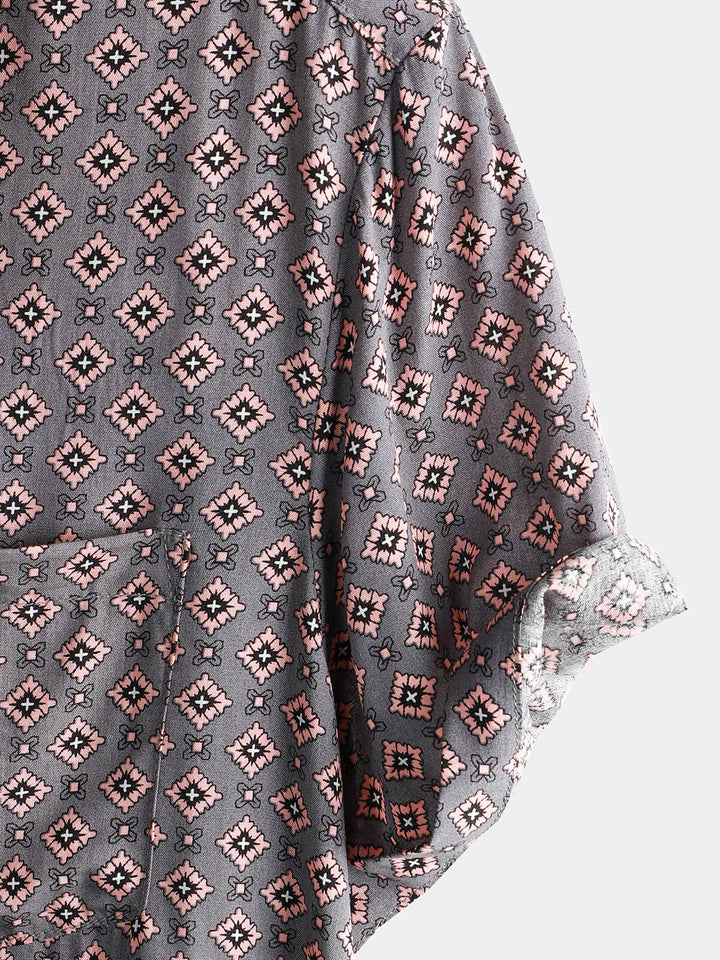 Chemise à manches courtes de plage d&