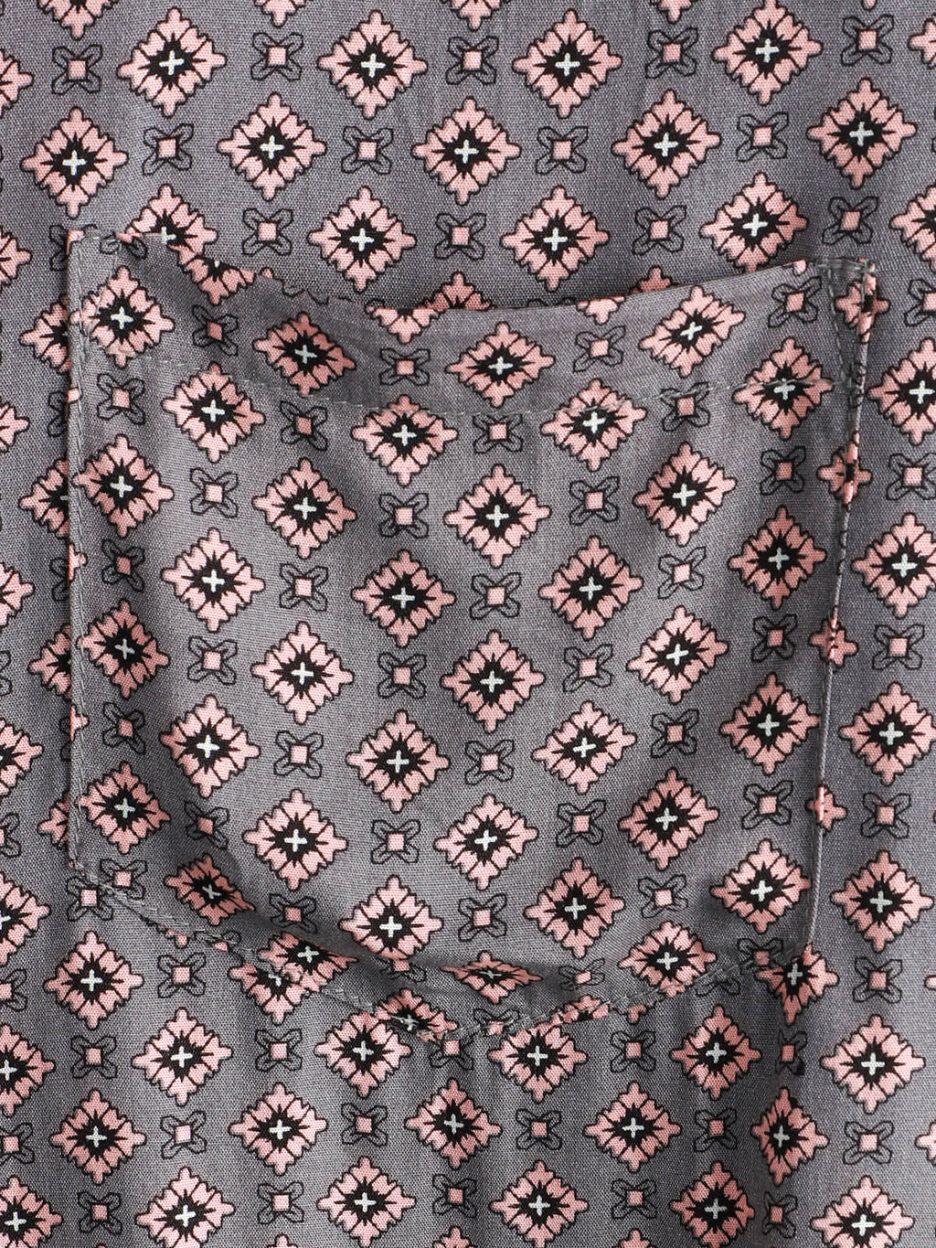 Chemise à manches courtes de plage d'été géométrique vintage pour hommes
