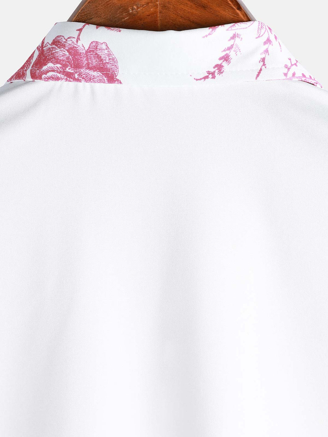 Chemise hawaïenne à manches courtes et col décontracté pour homme, imprimé floral rose, à boutons, pour l&