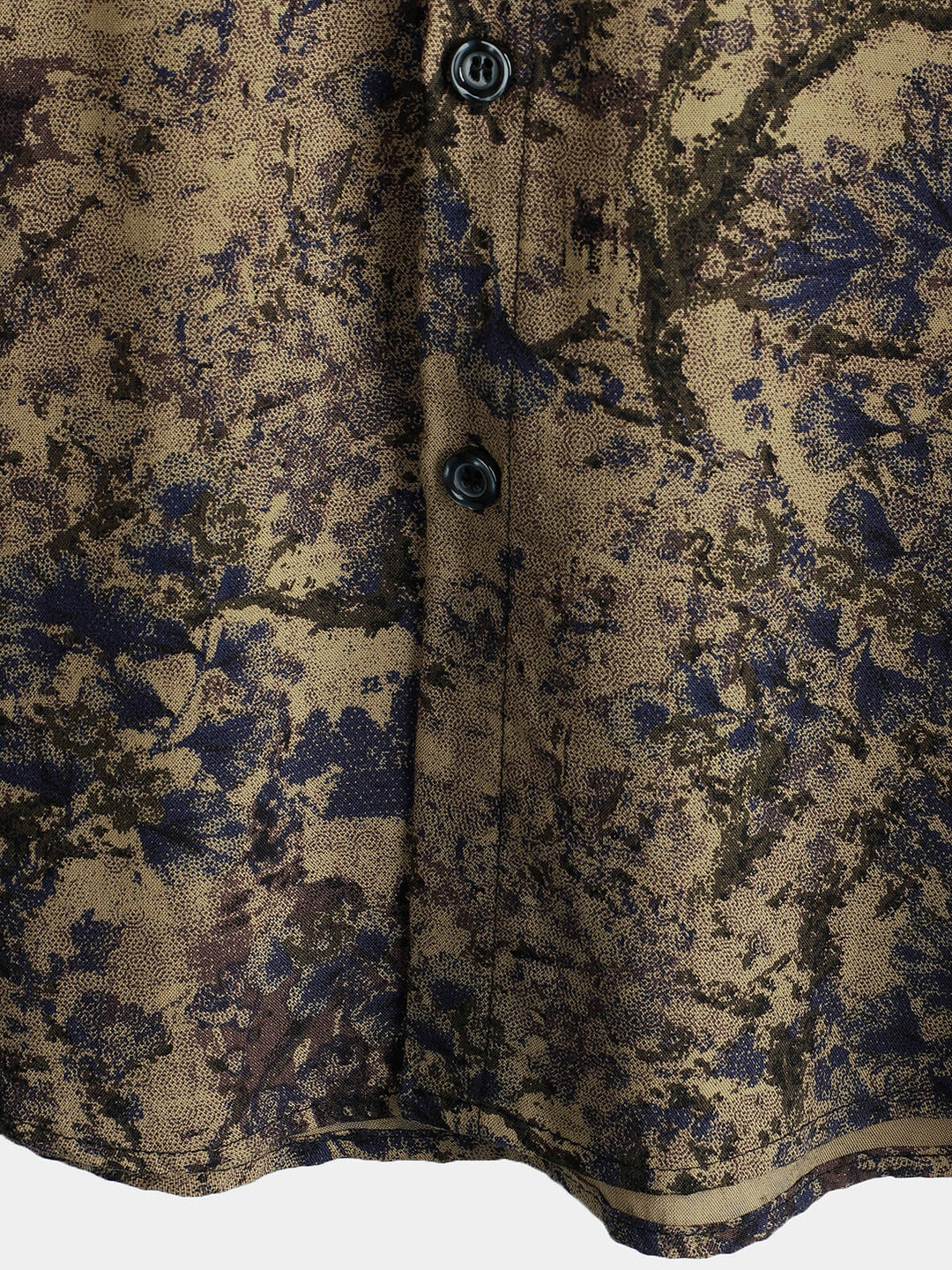 Chemise Vintage décontractée à manches courtes pour hommes, imprimé Floral rétro