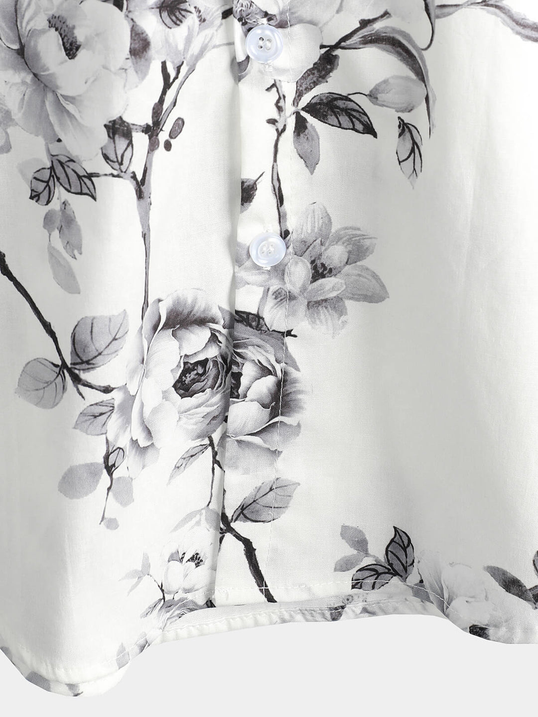 Chemise hawaïenne en coton d&