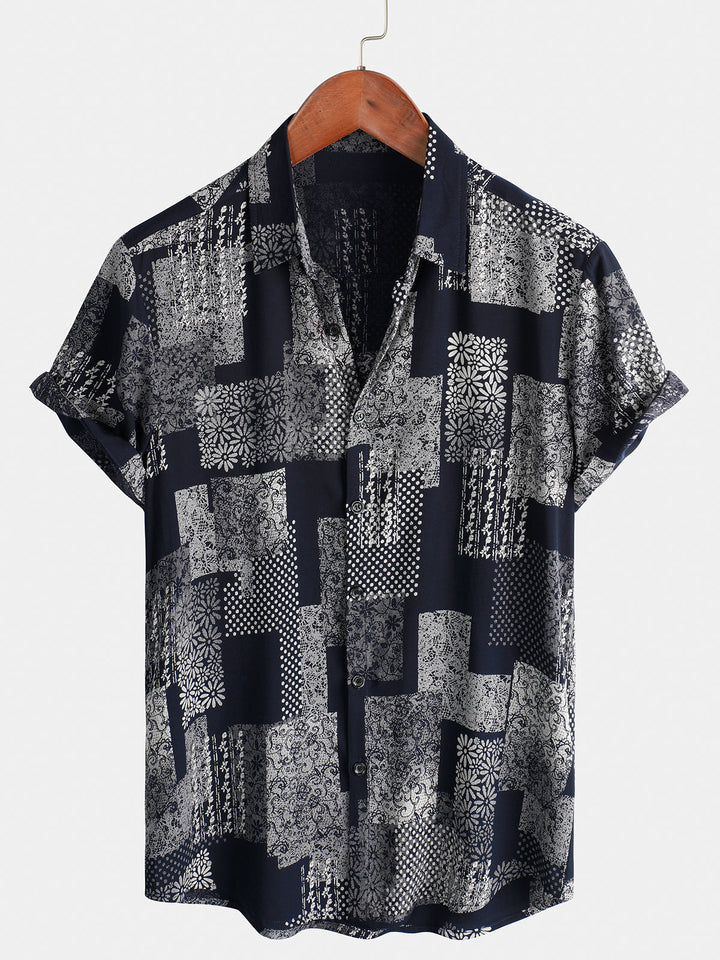 Patrice — Chemise Patches Vintage