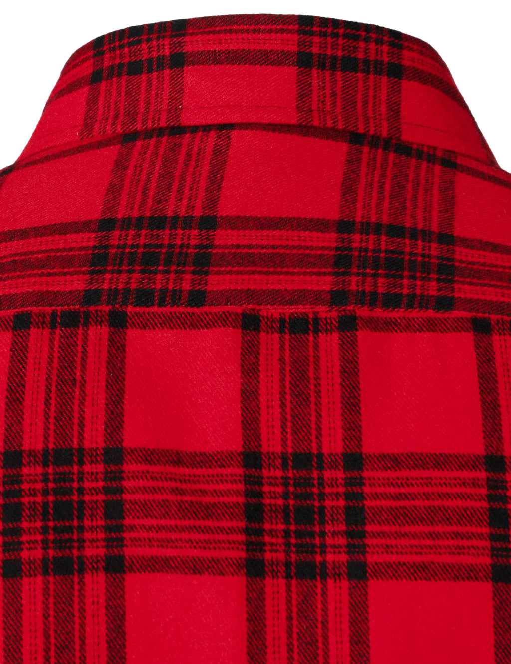 Chemise à carreaux à double poche boutonnée à carreaux pour hommes à manches longues automne hiver