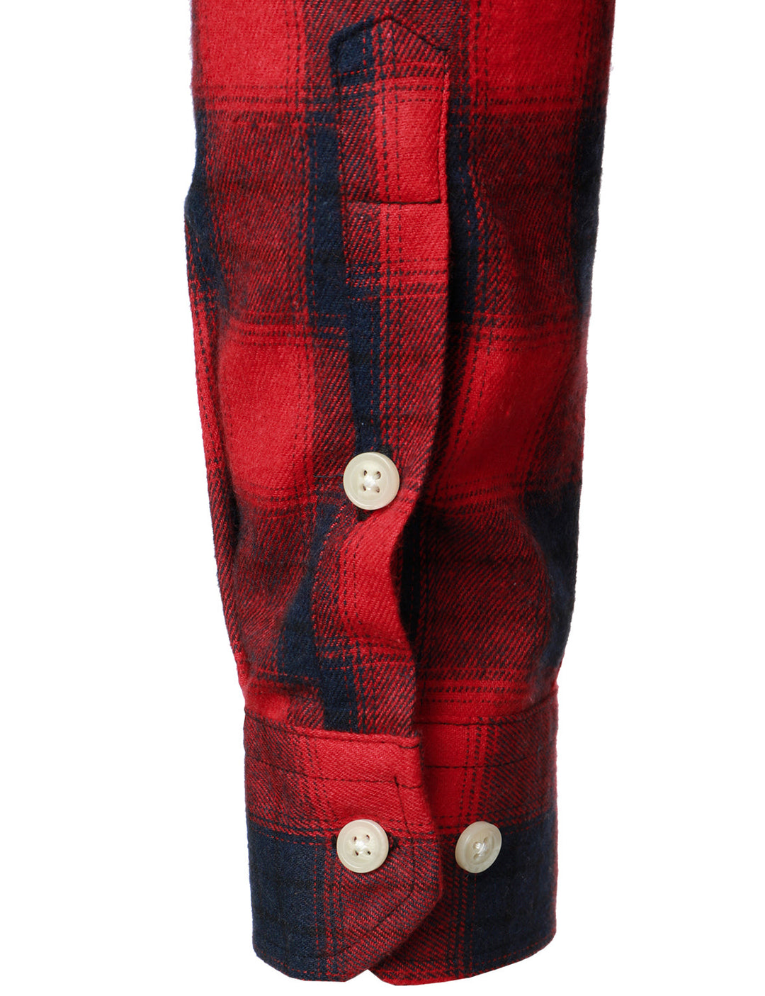 Chemise décontractée à carreaux en flanelle à double poche pour hommes