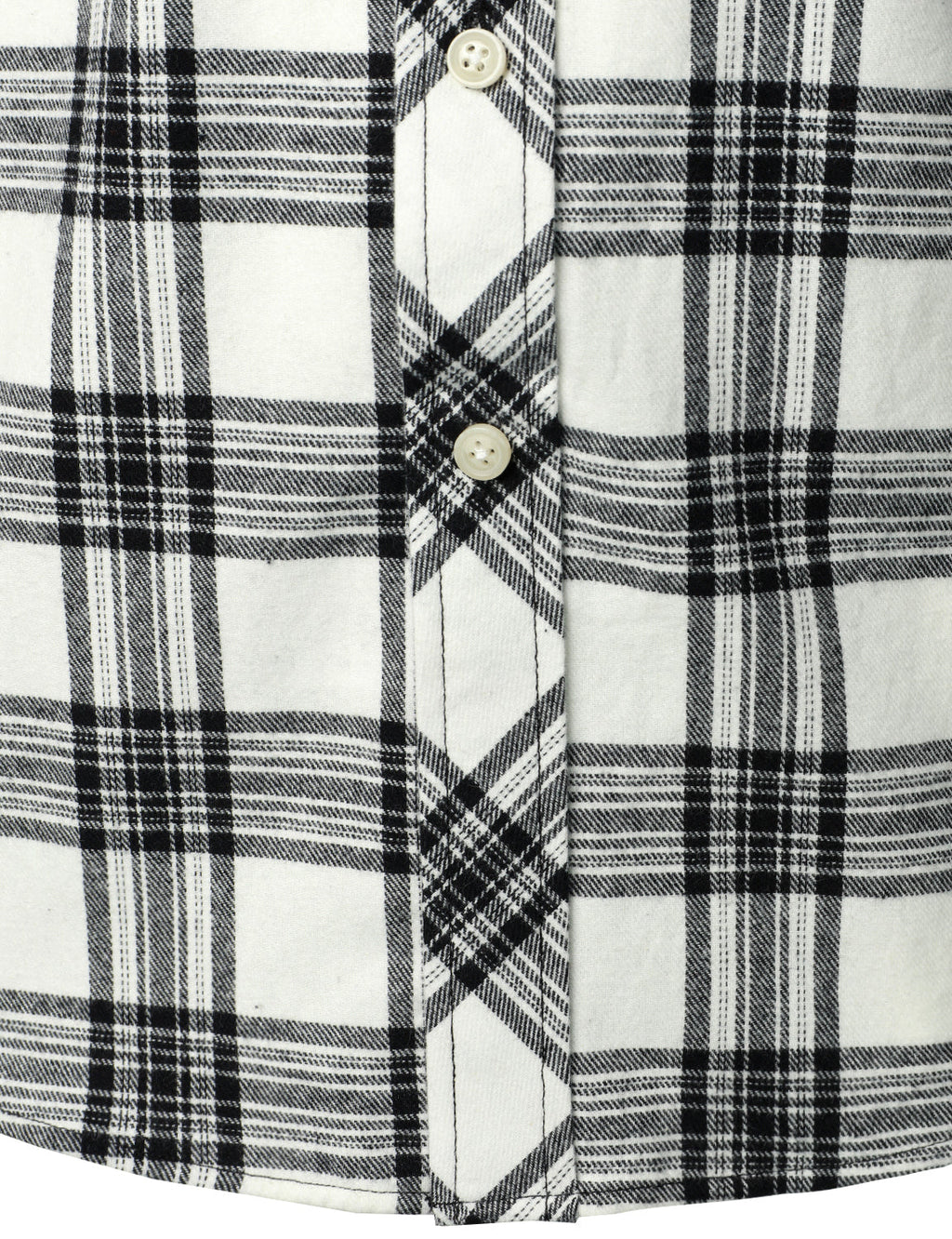Chemise à carreaux à double poche boutonnée à carreaux pour hommes à manches longues automne hiver