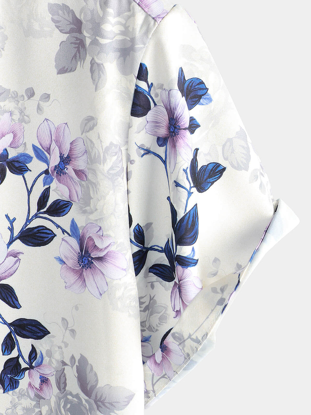 Chemise boutonnée décontractée à imprimé floral d&