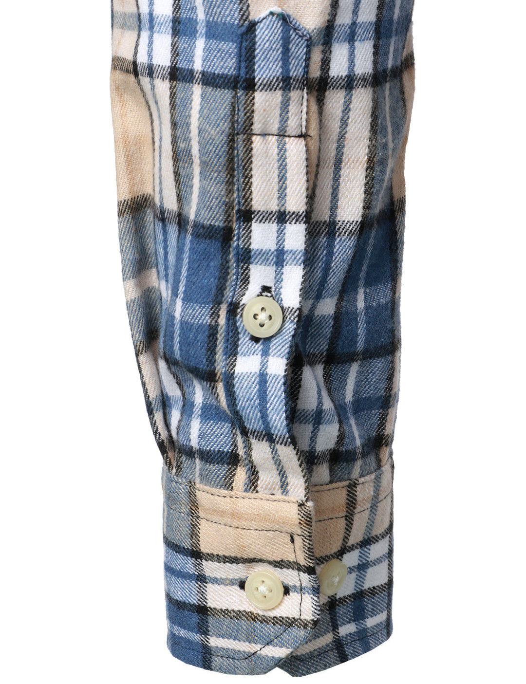 Chemise à carreaux à double poche boutonnée à carreaux pour hommes à manches longues automne hiver