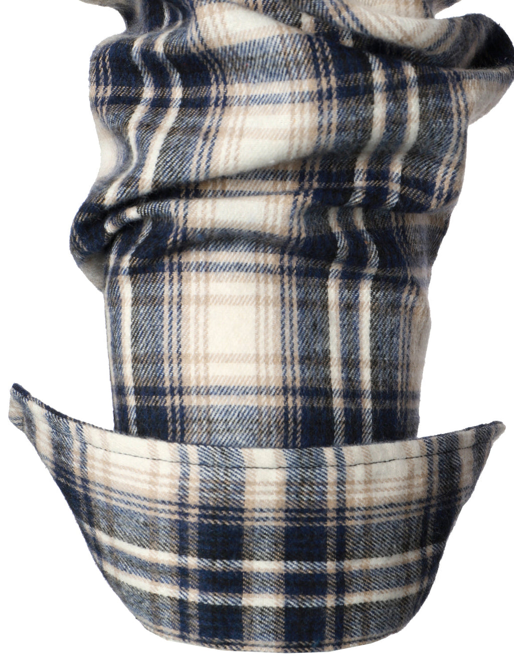 Chemise décontractée à carreaux en flanelle à double poche pour hommes