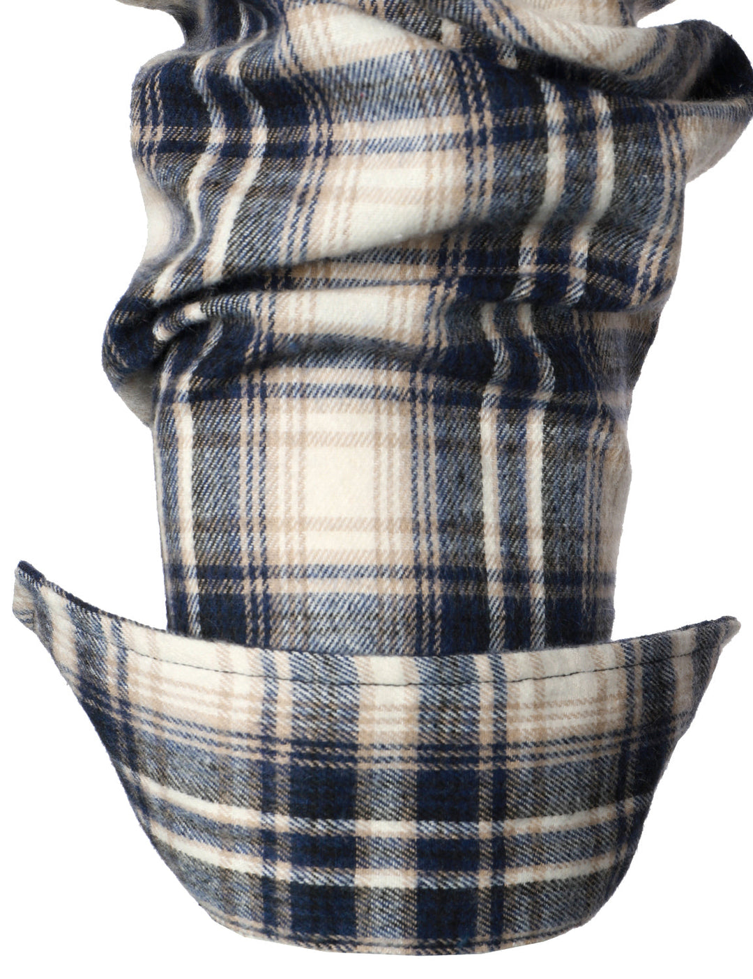 Chemise décontractée à carreaux en flanelle à double poche pour hommes