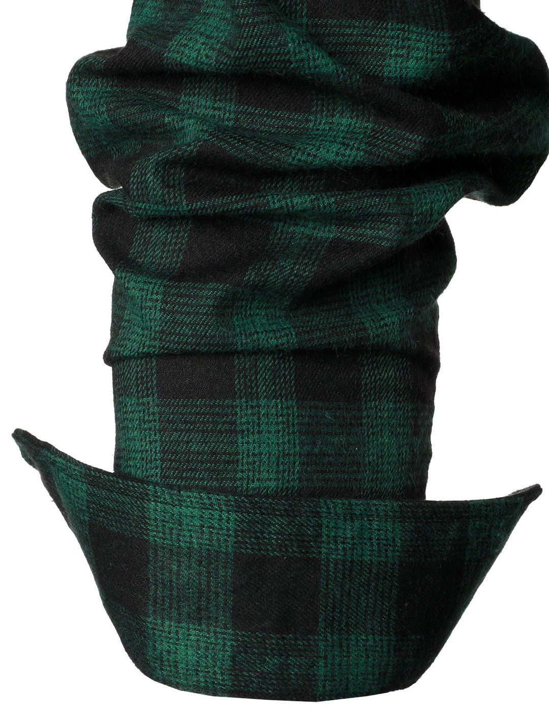 Chemise décontractée à carreaux en flanelle à double poche pour hommes
