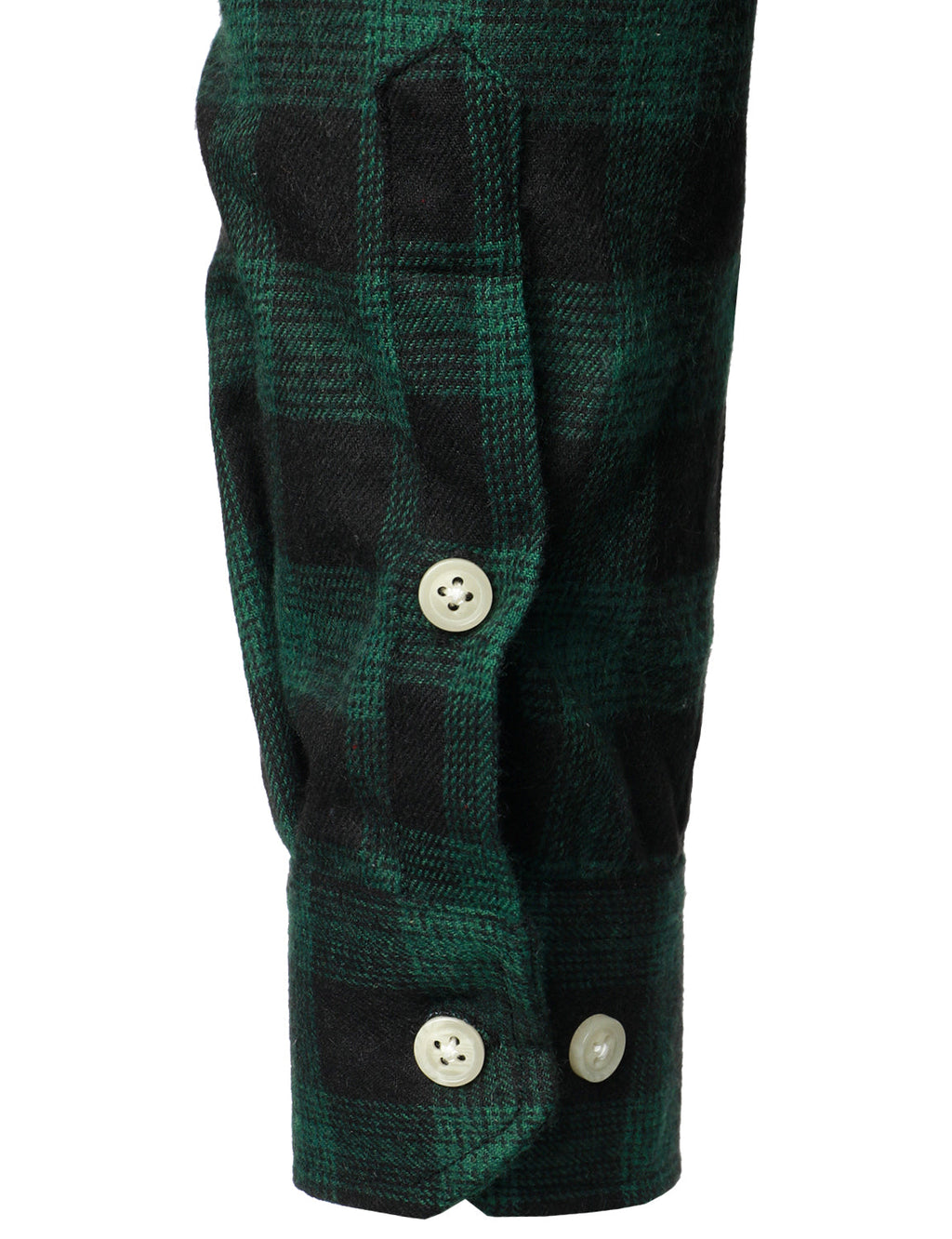 Chemise décontractée à carreaux en flanelle à double poche pour hommes