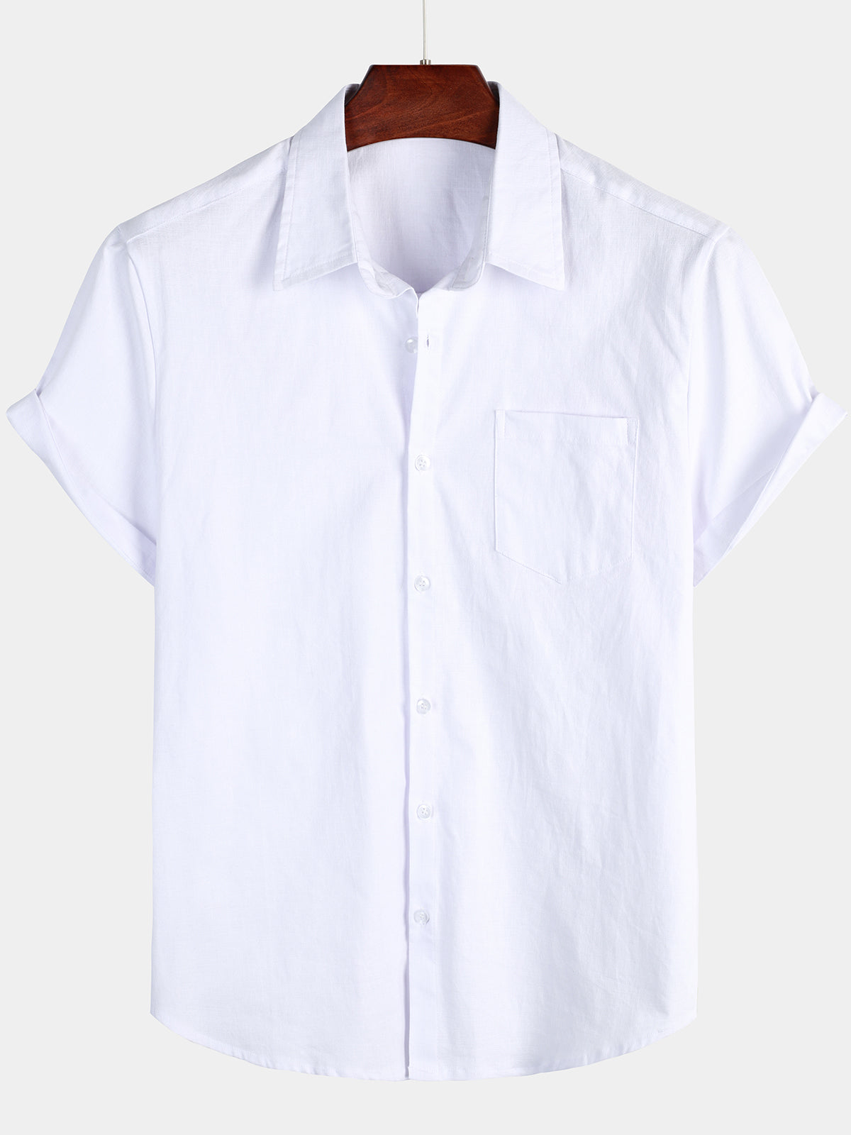 Chemise Décontractée à Manches Courtes pour Homme
