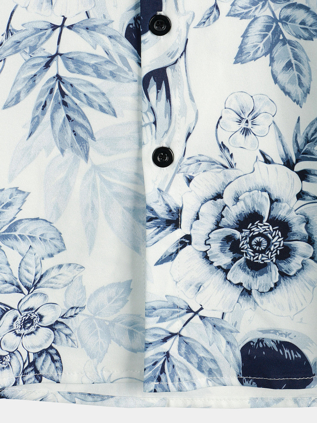 Chemise décontractée à manches courtes avec bouton à revers et imprimé tête de mort pour hommes